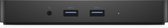 DELL WD15, Avec fil, USB 3.2 Gen 1 (3.1 Gen 1) Type-C, 1.4a, USB Type-A, 10,100,1000 Mbit/s, Noir