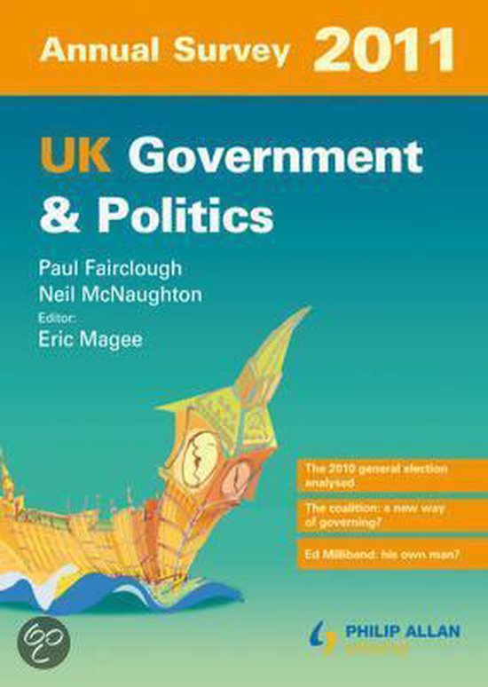 UK Government & Politics Annual Survey 9781444137736 Paul Fairclough Boeken