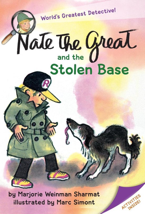 Nate the Great 14 - Nate the Great and the Stolen Base - cover