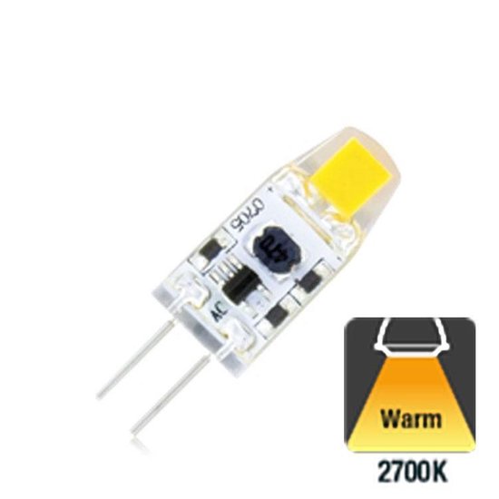 voorbeeld Grillig Onbelangrijk 5 Pack Integral G4 LED 1,1 watt extra warm wit 2700K transparante lens |  bol.com