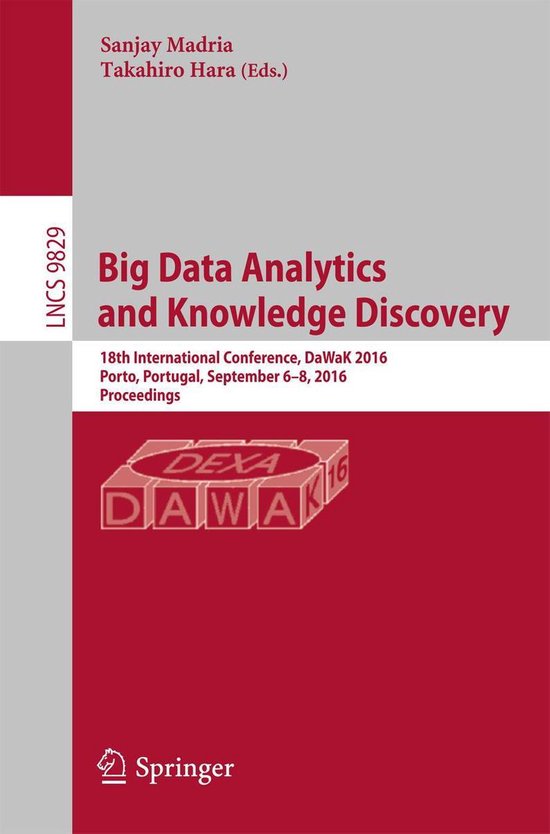 Springer Nature Proceedings Computer Science - Big Data Anal ... - cover