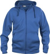 Clique - Sweatshirt met capuchon - Unisex - Maat L - Kobalt