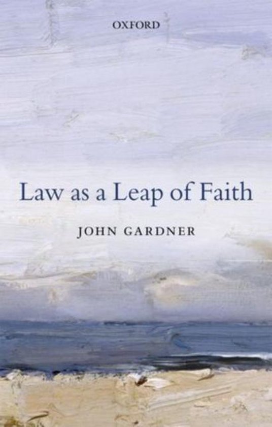 Law As A Leap Of Faith - cover
