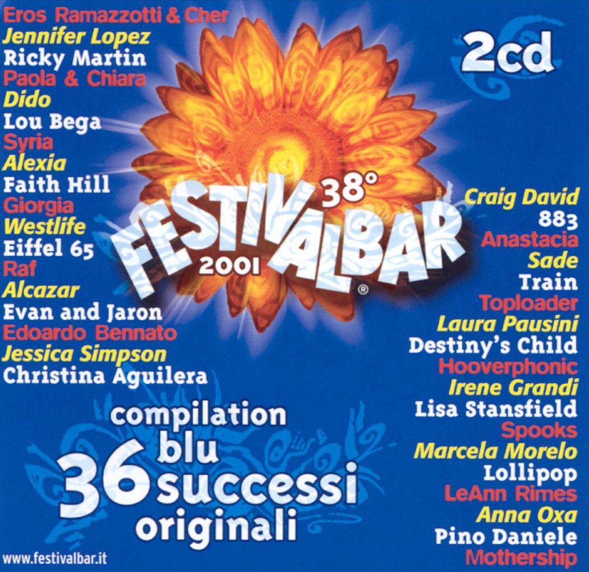 Festivalbar 2001: Compilation Blu - various artists