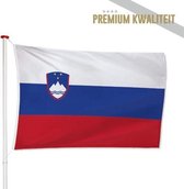 Sloveense Vlag Slovenië 100x150cm - Kwaliteitsvlag - Geschikt voor buiten