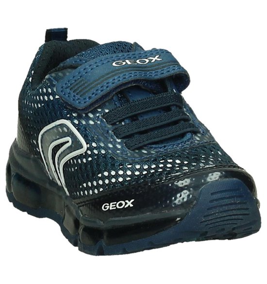 Geox - J 7244 B - Sneaker laag gekleed - Jongens - Maat 34 - Blauw - 0700  -Navy/Avio | bol.com
