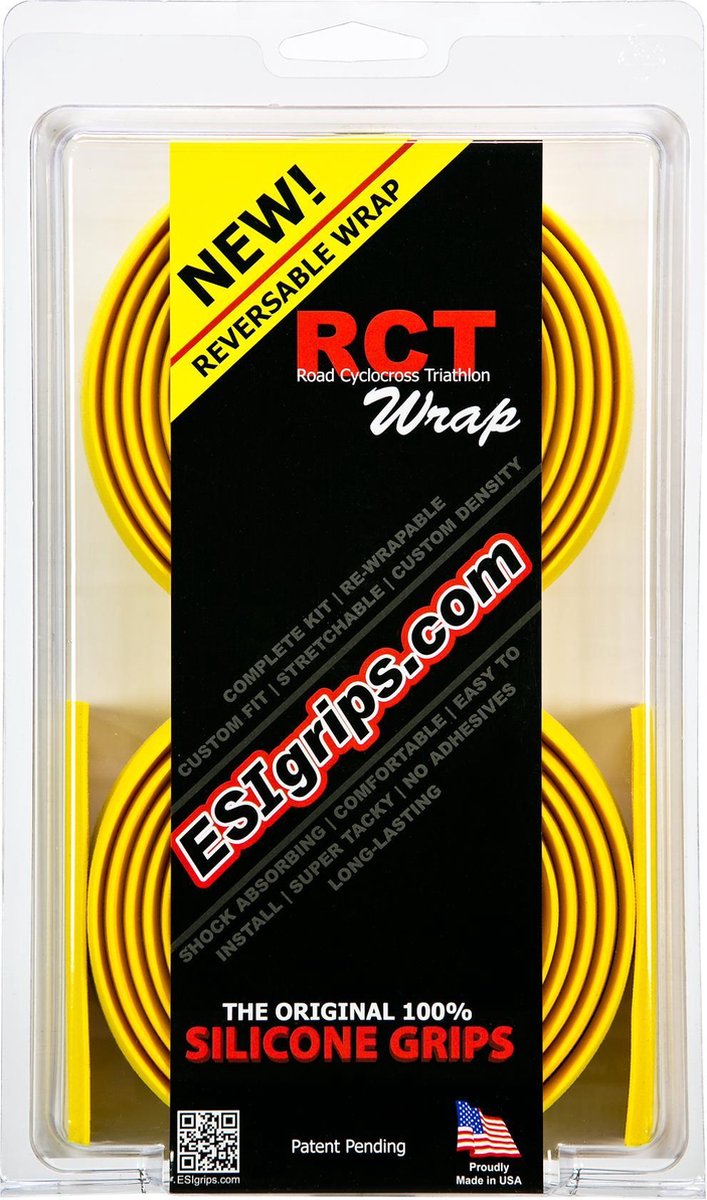 ESI RCT Wrap stuurlint geel
