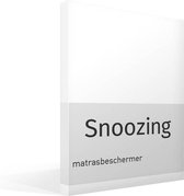 Snoozing - Matrasbeschermer - Lits-jumeaux - 180x210/220 cm - Wit
