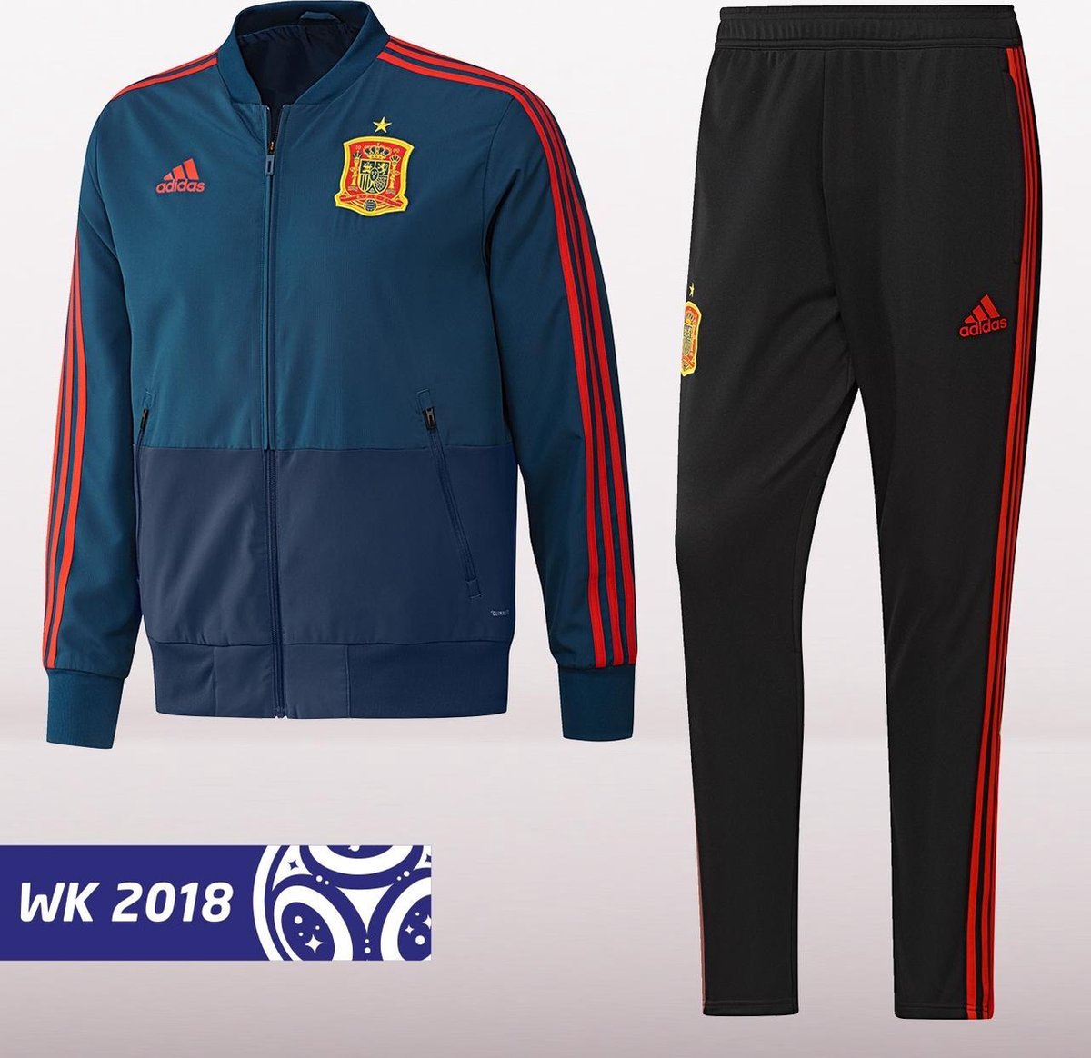 Adidas Spanje Trainingspak 2018 Heren - ce8838 - XS | bol.com
