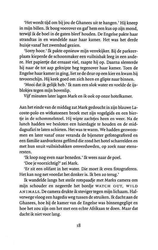 Een pagina uit een boek met tekst.