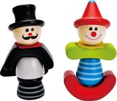 Hape Houten Stapelfiguren Circus 10-delig