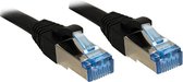 Câble réseau Lindy 47181 5 m Cat6a S/ FTP (S-STP) Zwart