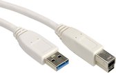 Value USB 3.0 kabel, type A-B 0,8m
