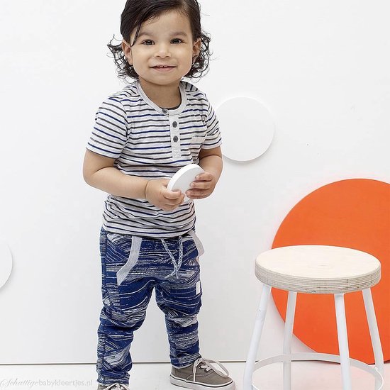 Tumble 'N Dry Unisex Sweatpant Grijs Maat 86