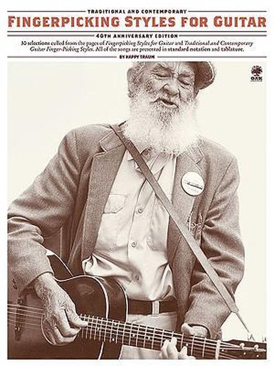 Fingerpicking Styles for Guitar, Happy Traum 9780825603433 Boeken