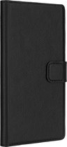 XQISIT Slim Wallet Book Case Zwart voor: Huawei P9 Lite