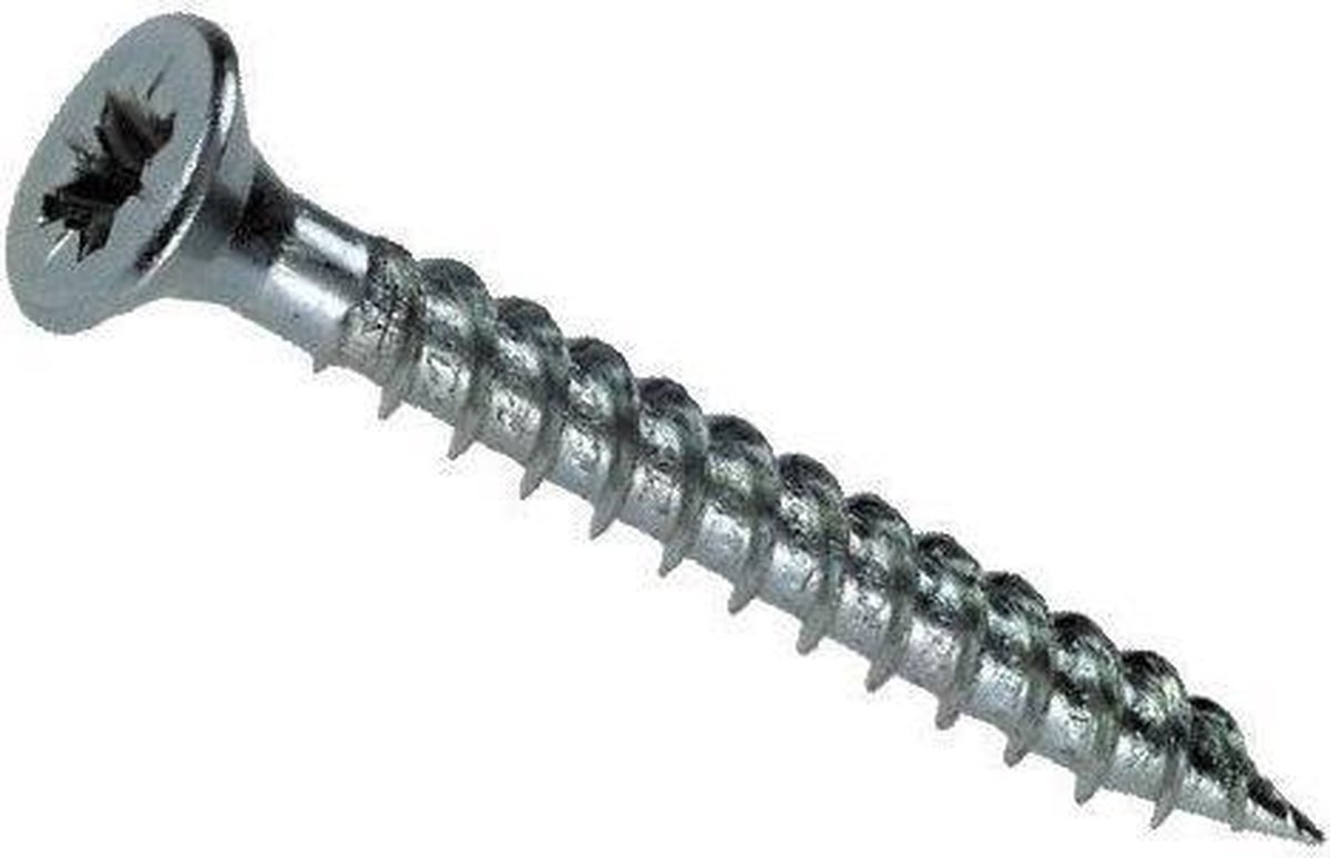 Homefix Spaanplaatschroef - 3.0 x 12 mm - 55 stuks