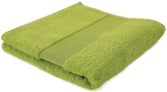 Arowell Badhanddoek Badlaken 100 x 50 cm - 500 Gram - Lichtgroen - 1 stuks