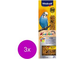 Vitakraft Parkiet Kräcker 2 stuks - Vogelsnack - 3 x Multi Vitamine