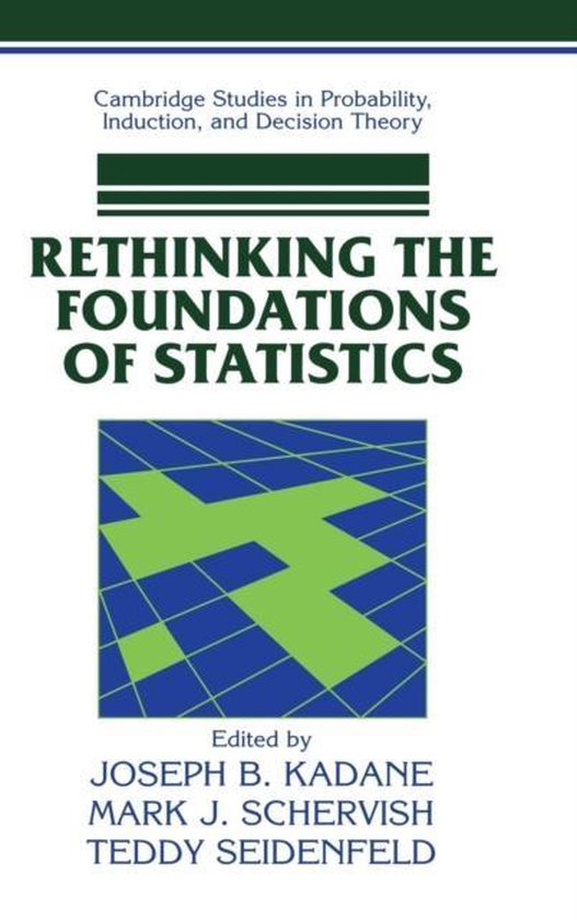 Rethinking the Foundations of Statistics 9780521640114 Joseph B