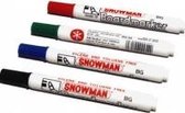 Snowman BG-4 whitebord markers assorti - Made in Japan