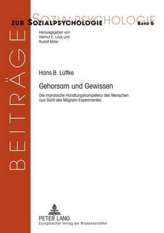 Gehorsam und Gewissen - cover