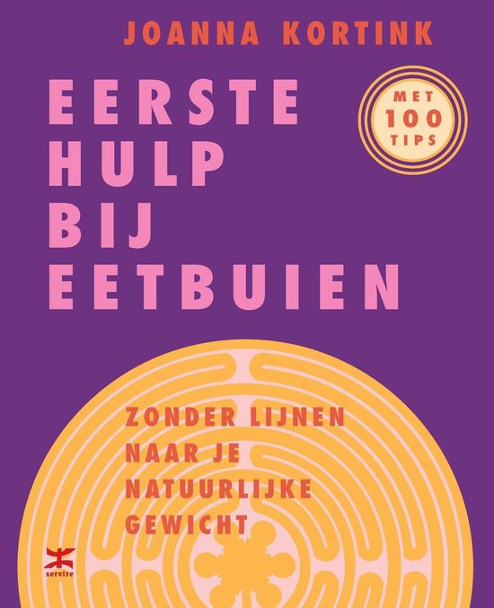 Cover van het boek 'Eerste hulp bij eetbuien' van Joanna Kortink