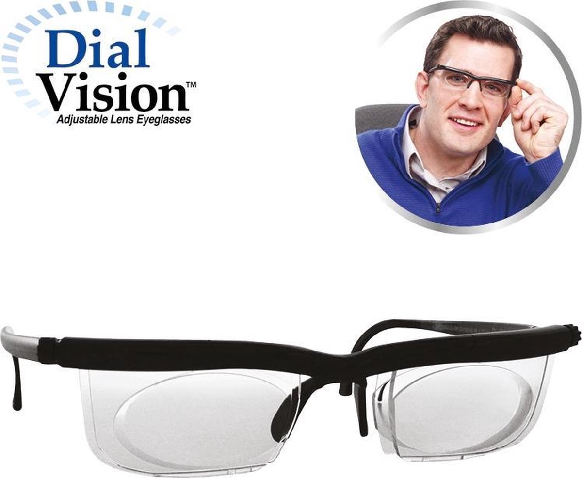 Voorrecht Namens bloeden Bulbhead Dial Vision Glass Verstelbaar Afstands- en leesbril - Flexibel en  stevig - Unisex | bol.com