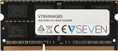 V7 V785004GBS geheugenmodule 4 GB DDR3 1066 MHz
