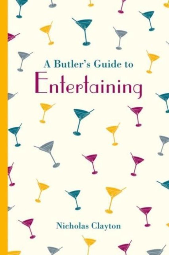 A Butler's Guide To Entertaining - cover