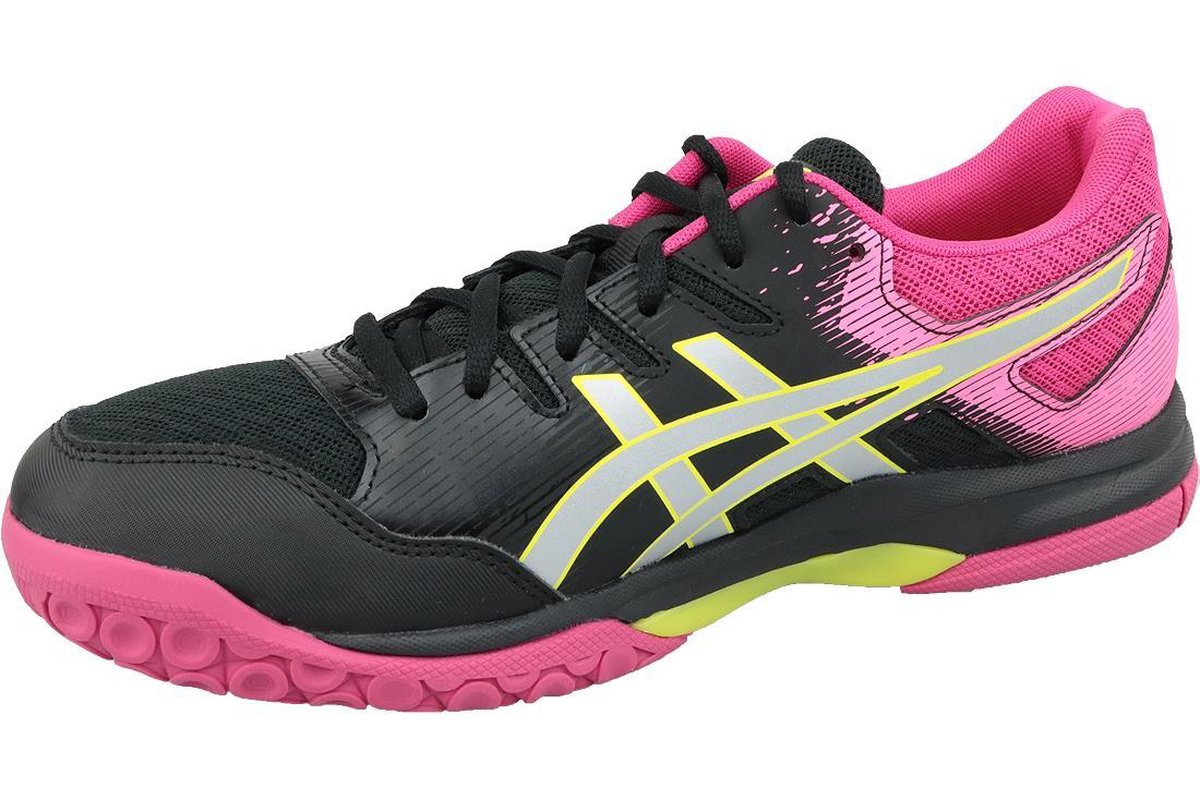 Asics gel rocket shop 9 dames zwart