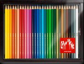 Caran d'Ache houten cadeaudoos met Swisscolor aquarelpotloden - 30 kleuren