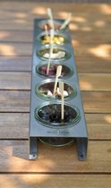 BODDOB Plankie groot met 6 weckpotten van 200 ml