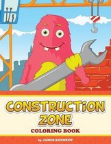 Construction Zone Coloring Book