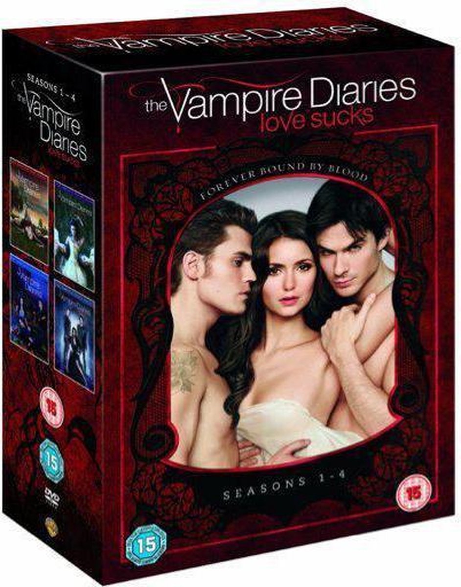 The Vampire Diaries - Season 1-4 [DVD]