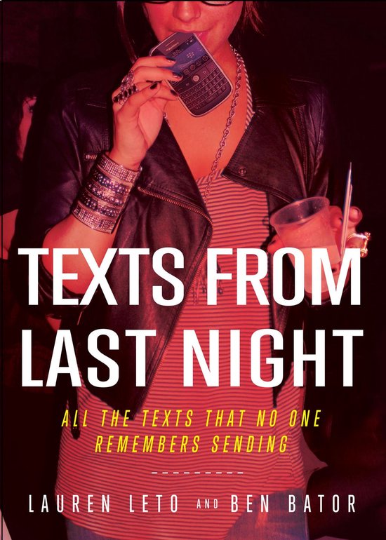 Texts From Last Night - cover