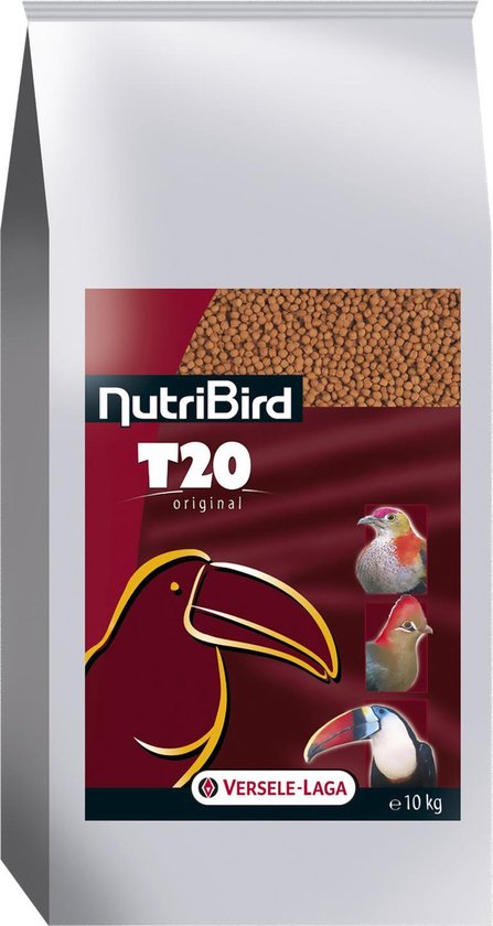 Nutribird T20 Vogelvoer - 10 Kg