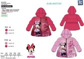 Disney Baby Minnie Mouse winterjas donker roze 6 maanden (67cm)