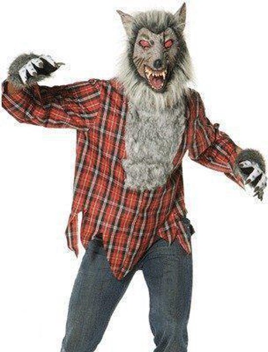 had het niet door schrijven koper Halloween Weerwolf kostuum voor volwassenen 48-50 (m) | bol.com