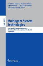 Lecture Notes in Computer Science 9872 - Multiagent System Technologies