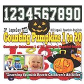 Counting Pumpkins 1 to 20. Bilingual Spanish-English