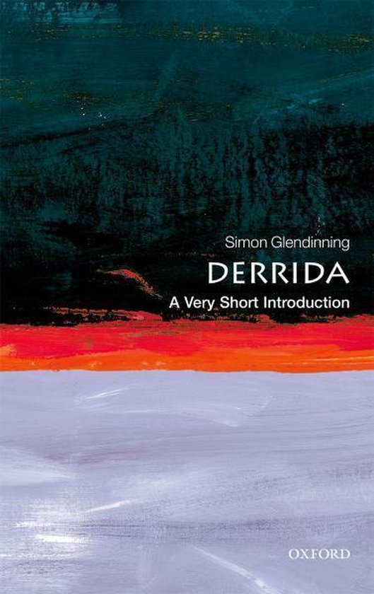 Very Short Introductions - Derrida - cover