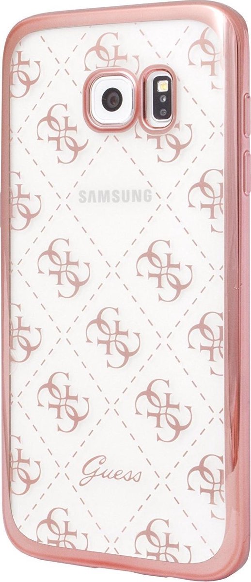Samsung Galaxy S7 hoesje - Guess - Rose goud - TPU
