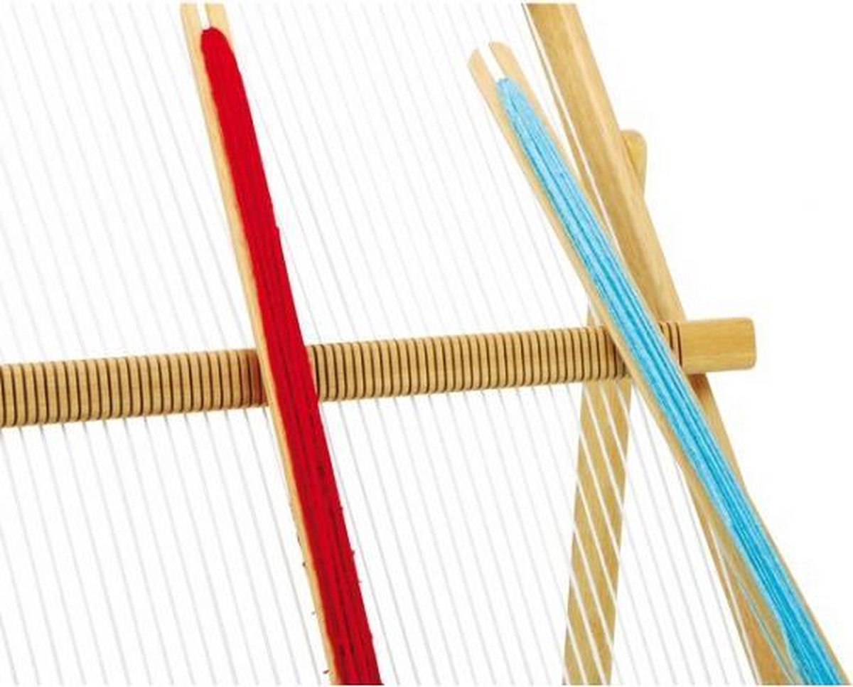 Multifunctioneel Houten Weefgetouw, Hoogwaardig Beukenhoutmateriaal, Ideaal voor Het Maken van Sjaals, Dekens, Windjacks, voor de Meeste Podiumtoepassingen (20 * 20CM