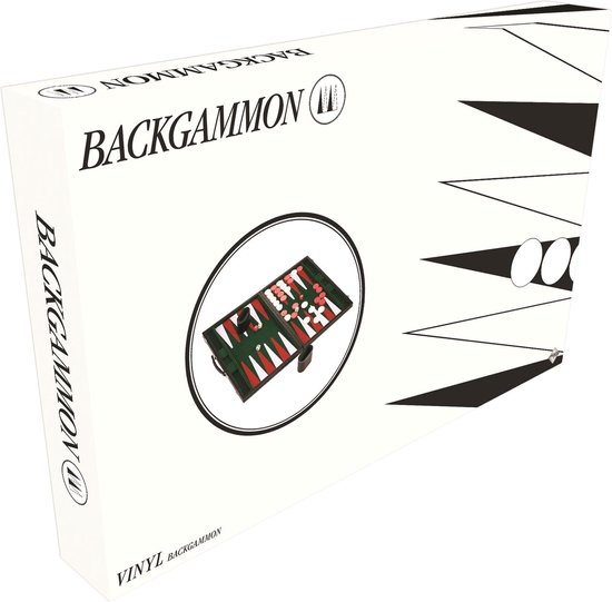 Boek: Backgammon Vinyl Large - Bordspel, geschreven door Enigma