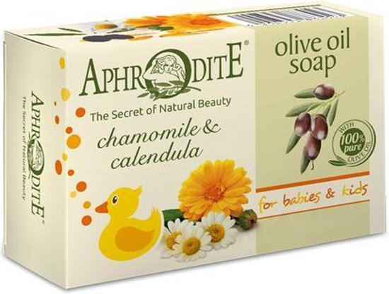 Aphrodite Milde Olijfoliezeep voor Baby’s en Kinderen
