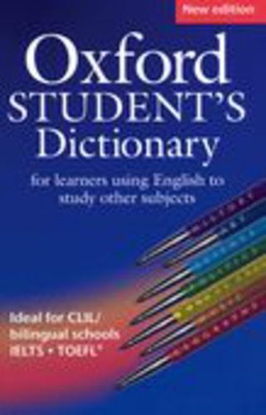Oxford Student'S Dictionary - cover