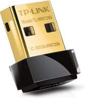 TP-Link TL-WN725N - Wireless N Nano USB-adapter - 150 Mbps