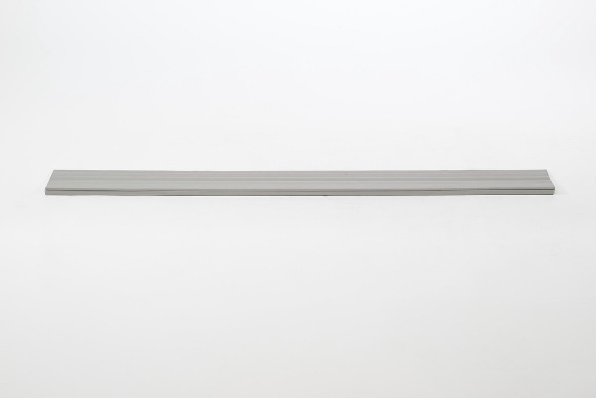 Goedkoopste Rubber drempelhulp 0,8 x 8 x 100 cm met lijmlaag (grijs