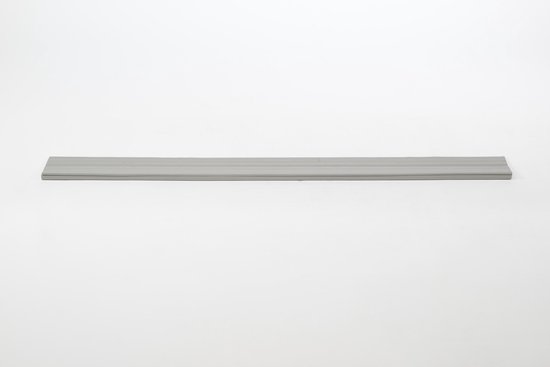 Rubber drempelhulp 0,8 x 8 x 100 cm met lijmlaag (grijs) - Roege international
